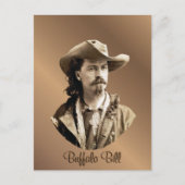 Buffalo Bill Cody 1875 Briefkaart (Voorkant)