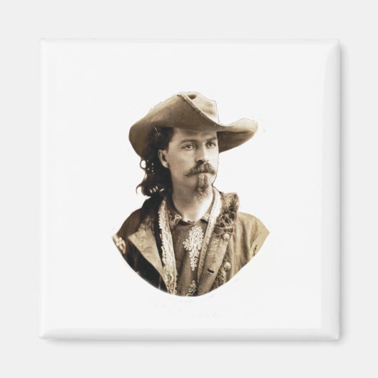Buffalo Bill Cody 1875 Magneet (Voorkant)