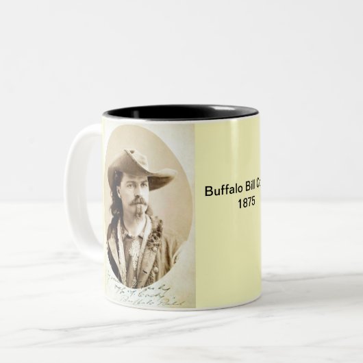Buffalo Bill Cody 1875 Mok (Voorkant links)