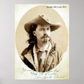 Buffalo Bill Cody 1875 Print (Voorkant)