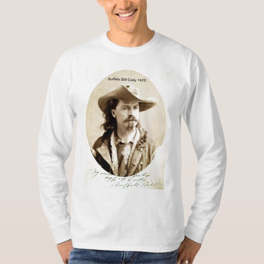 Buffalo Bill Cody 1875 Shirt (Voorkant)