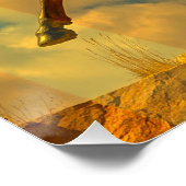 Buffalo Bill Cody beeld Cody, Wyoming & Verenigde  Perfect Poster (Hoek)