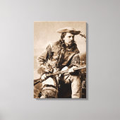 Buffalo Bill Cody - Circa 1880 Canvas Afdruk (Voorkant)