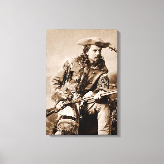Buffalo Bill Cody - Circa 1880 Canvas Afdruk