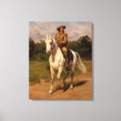 Buffalo Bill Cody door Rosa Bonheur Canvas Afdruk (Voorkant)