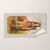 Buffalo Bill Cody Handsomest Indian Maiden jaren 1 Handdoek (Handdoek)