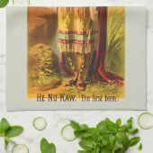 Buffalo Bill Cody Handsomest Indian Maiden jaren 1 Theedoek (Gevouwen)