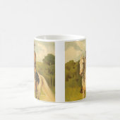 Buffalo Bill Cody op paard Koffiemok (Center)