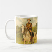 Buffalo Bill Cody op paard Koffiemok (Links)