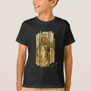 Buffalo Bill Cody op paard T-shirt