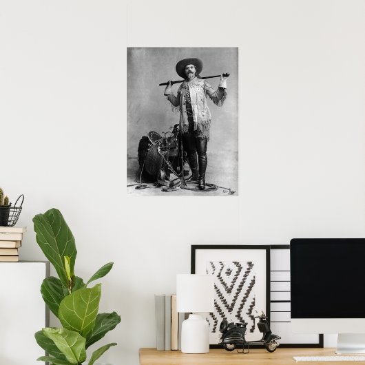 Buffalo Bill Cody Poster (Thuiskantoor)