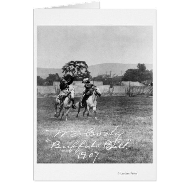 "Buffalo Bill" Cody Riding Horse (Voorkant)