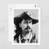 Buffalo Bill Cody Westerne Scout Wild West Showman Briefkaart (Voorkant / Achterkant)