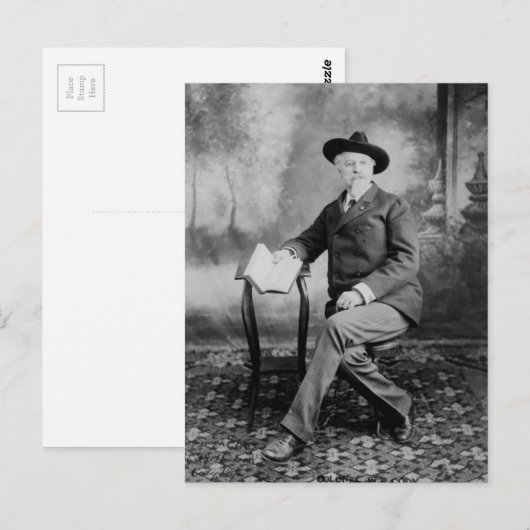 Buffalo Bill Cody Wild West Show Briefkaart (Voorkant / Achterkant)