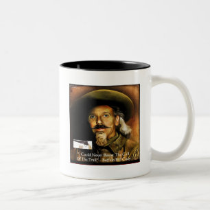 Buffalo Bill Cody Zijn Pistool & Citaat Cadeaus &  Tweekleurige Koffiemok
