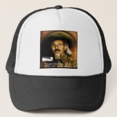 Buffalo Bill Cody Zijn Pistool & Quote Gifts & Kaa Trucker Pet (Voorkant)
