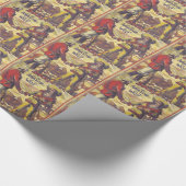 Buffalo Bill en de Buckskin King. Cadeaupapier (Hoek)