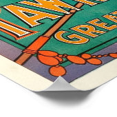 Buffalo Bill en Pawnee Bill Wild West Show Poster (Hoek)