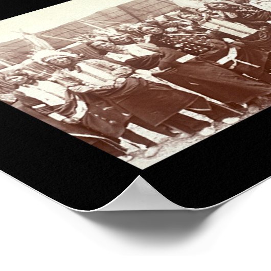 Buffalo Bill & Indians Foto 1908 Poster (Hoek)