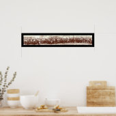 Buffalo Bill & Indians Foto 1908 Poster (Keuken)