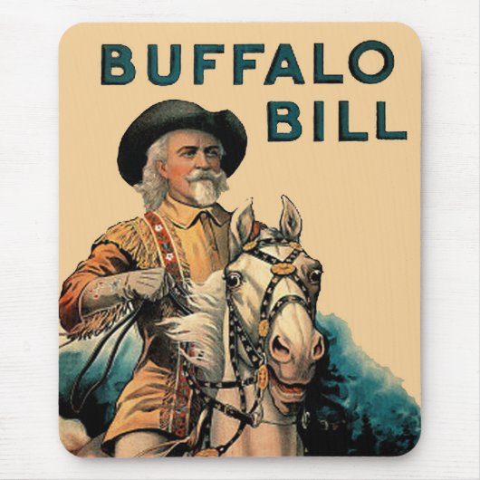 Buffalo Bill Mousepad Muismat (Voorkant)