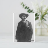 Buffalo Bill Portrait Briefkaart (Staand voorkant)