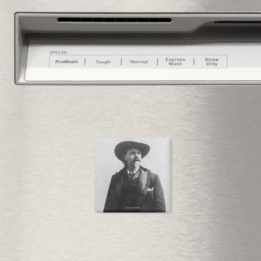 Buffalo Bill Portrait Magneet (Insitu (Vaatwasser))