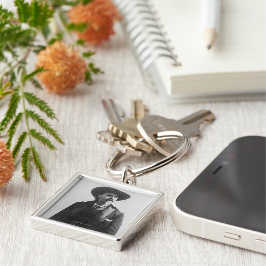 Buffalo Bill Portrait Sleutelhanger (Zijkant)