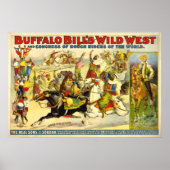  Buffalo Bill POSTER (repro) (Voorkant)