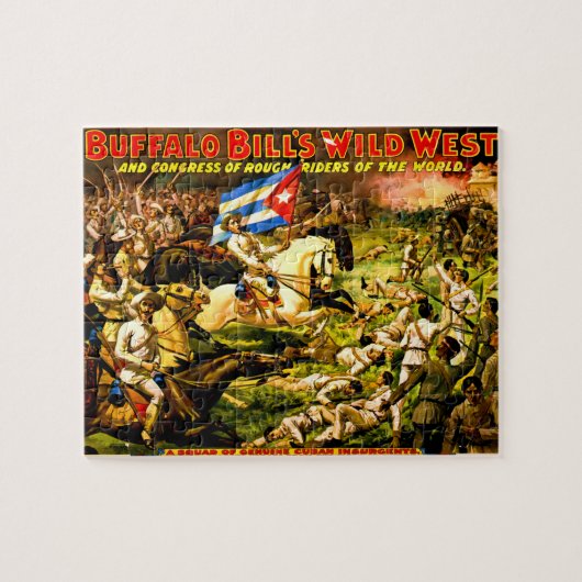 Buffalo Bill Puzzle Legpuzzel (Horizontaal)