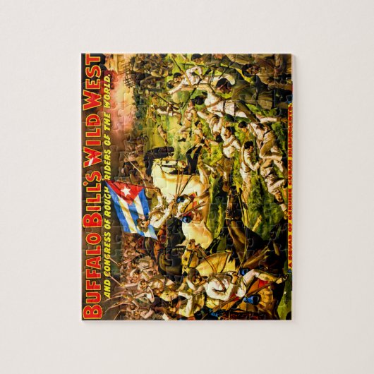 Buffalo Bill Puzzle Legpuzzel (Verticaal)
