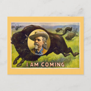 Buffalo Bill  reclame rond 1900 Briefkaart