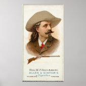 Buffalo Bill Rifle Shooter 1887 Poster (Voorkant)