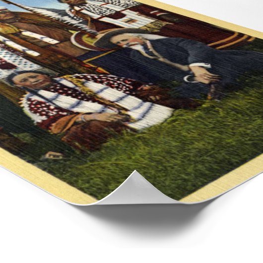 Buffalo Bill & Sitting Bull Poster (Hoek)