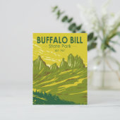 Buffalo Bill State Park Wyoming  Briefkaart (Staand voorkant)