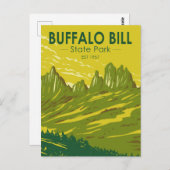 Buffalo Bill State Park Wyoming  Briefkaart (Voorkant / Achterkant)