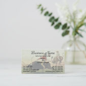 Buffalo Bill: Steer Riding 1889 Western Visitekaartje (Staand voorkant)