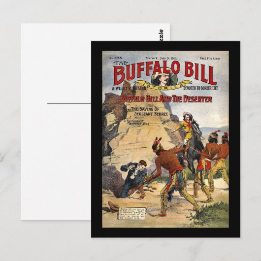 Buffalo Bill Stories 1910 Briefkaart (Voorkant / Achterkant)
