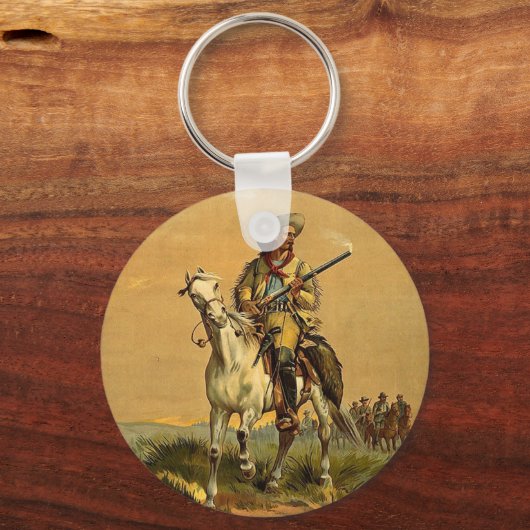 Buffalo Bill "The Scout" reclame Sleutelhanger (Voorkant)