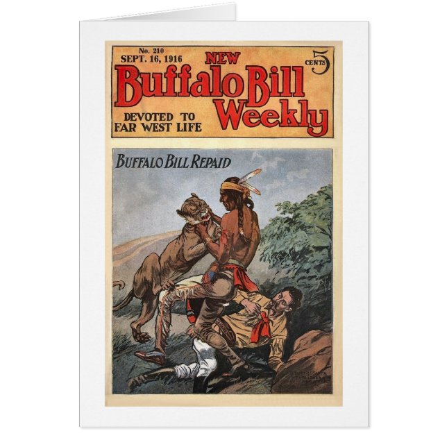 Buffalo Bill Weekly 1 -  (Voorkant)