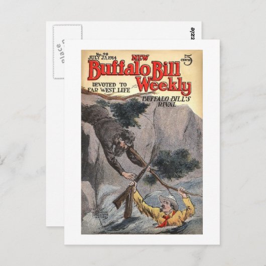 Buffalo Bill Weekly 10 -  Briefkaart (Voorkant / Achterkant)