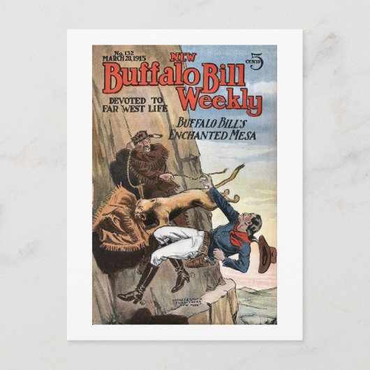 Buffalo Bill Weekly 11 -  Briefkaart (Voorkant)