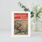 Buffalo Bill Weekly 12 -  Briefkaart (Staand voorkant)
