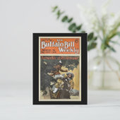 Buffalo Bill Weekly 1917 - de Rode Renegade Briefkaart (Staand voorkant)