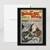 Buffalo Bill Weekly 1917 - Het Apache-Kind Briefkaart (Voorkant / Achterkant)