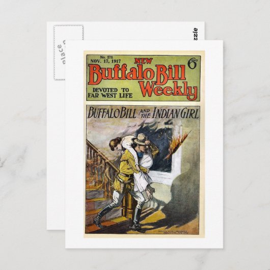 Buffalo Bill Weekly 5 -  Briefkaart (Voorkant / Achterkant)