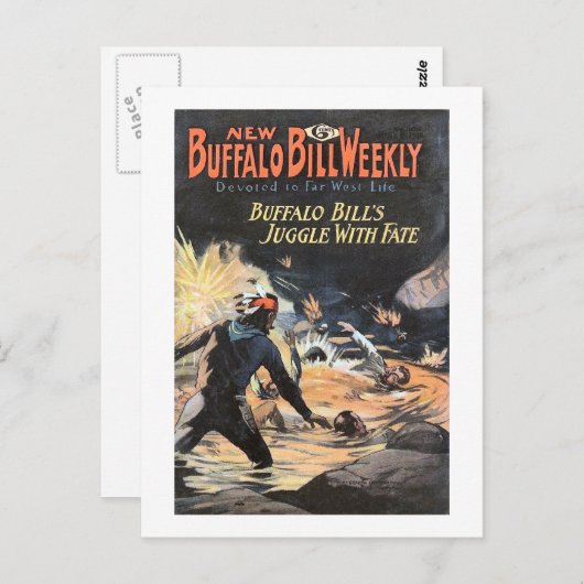 Buffalo Bill Weekly 6 - Briefkaart (Voorkant / Achterkant)