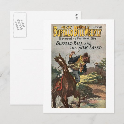 Buffalo Bill Weekly 7 -  Briefkaart (Voorkant / Achterkant)