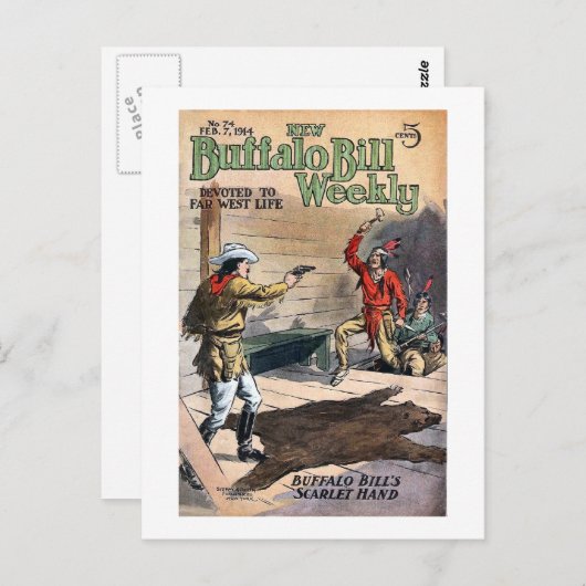Buffalo Bill Weekly 8 - Briefkaart (Voorkant / Achterkant)