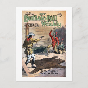 Buffalo Bill Weekly 8 -  Briefkaart